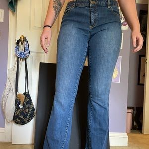 Michael Kors boot cut jeans